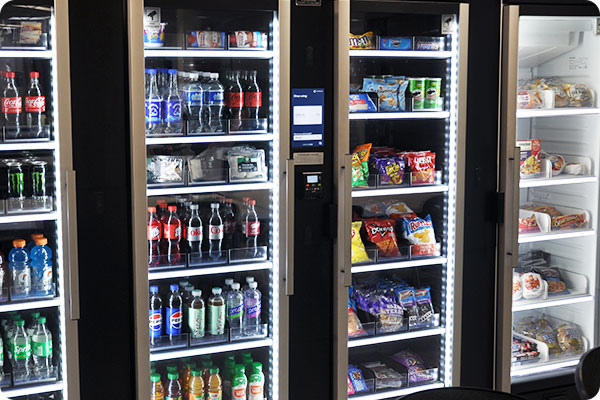 wide variety of vending products
